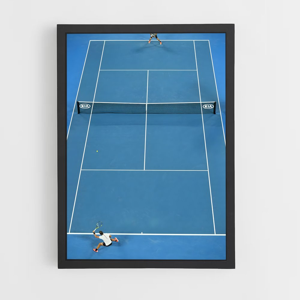Poster Ace Australien – affiche Tennis (vue 2)